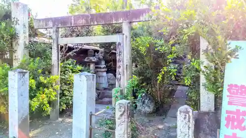 秋葉神社の鳥居