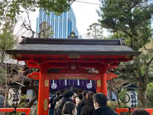 愛宕神社の山門・神門