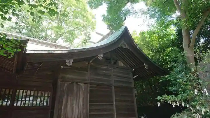 弥生神社の本殿・本堂