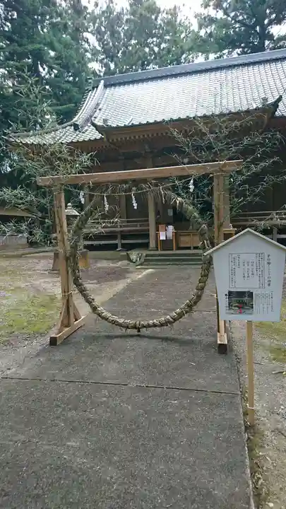 米川八幡神社の本殿・本堂