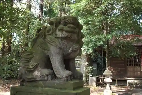 塙田八幡宮の狛犬