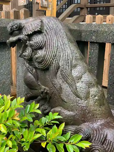 中島八幡神社の狛犬