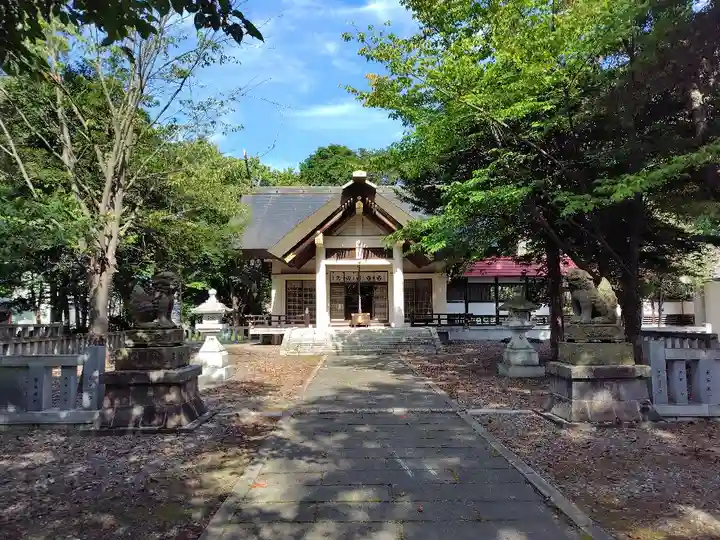 妹背牛神社の本殿・本堂