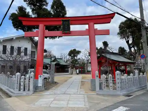 生田神社兵庫宮御旅所の鳥居