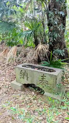 高秀霊神社の手水舎