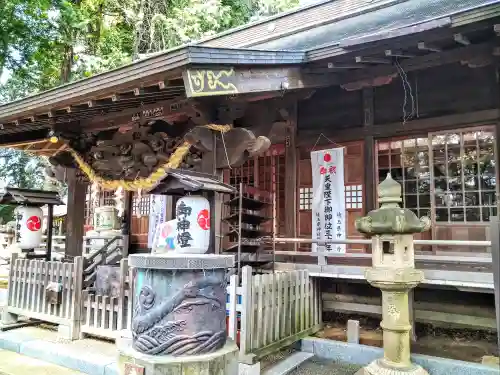 西堀 氷川神社の本殿