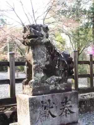 吉野神宮の狛犬
