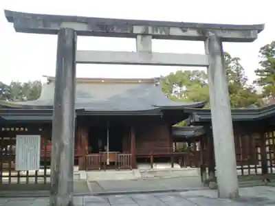 作楽神社の鳥居