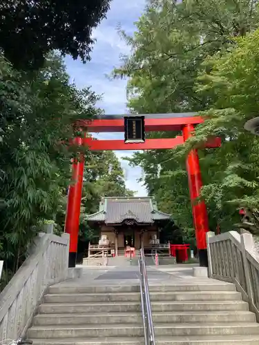 白笹稲荷神社の鳥居