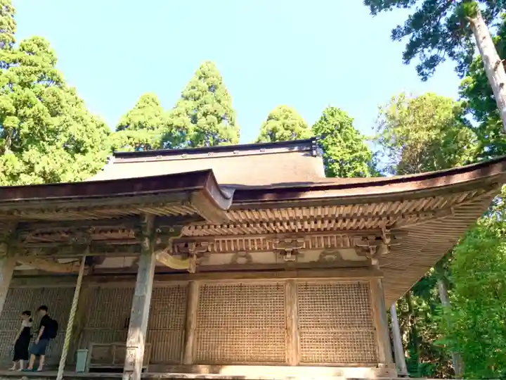明通寺の本殿・本堂