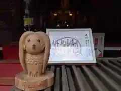 太子堂八幡神社の狛犬