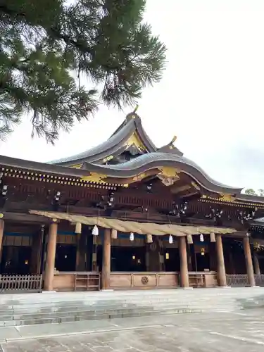 寒川神社の本殿・本堂