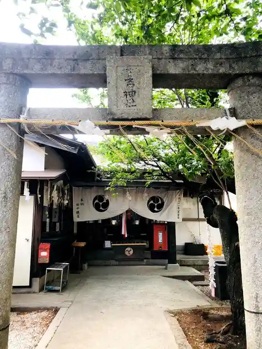山王宮 日吉神社の鳥居
