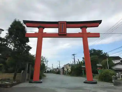 高橋稲荷神社の鳥居