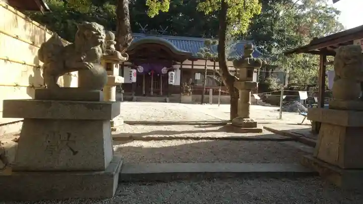 杵築神社の狛犬