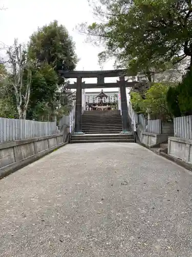 風治八幡宮の鳥居