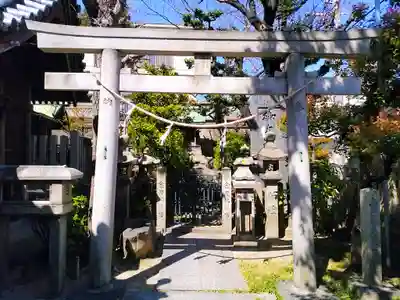 神明社(南押切神明社)の鳥居