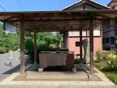 板倉雷電神社の手水