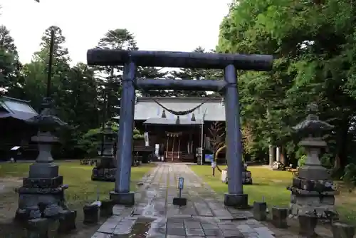 三春大神宮の鳥居