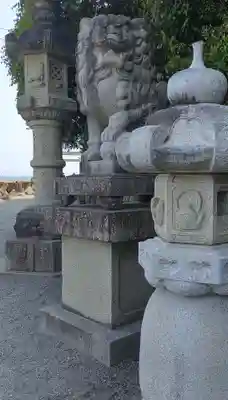 二見興玉神社の狛犬