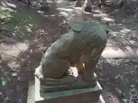 六所神社の狛犬