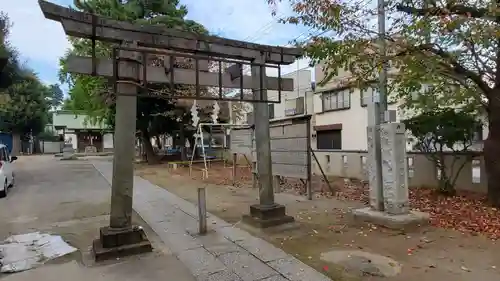 下総府中六所神社の鳥居