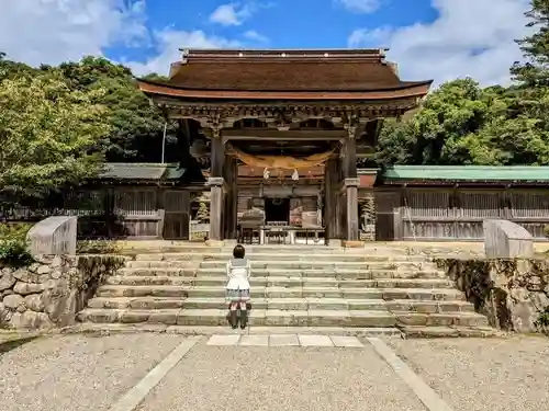 氣多大社の山門