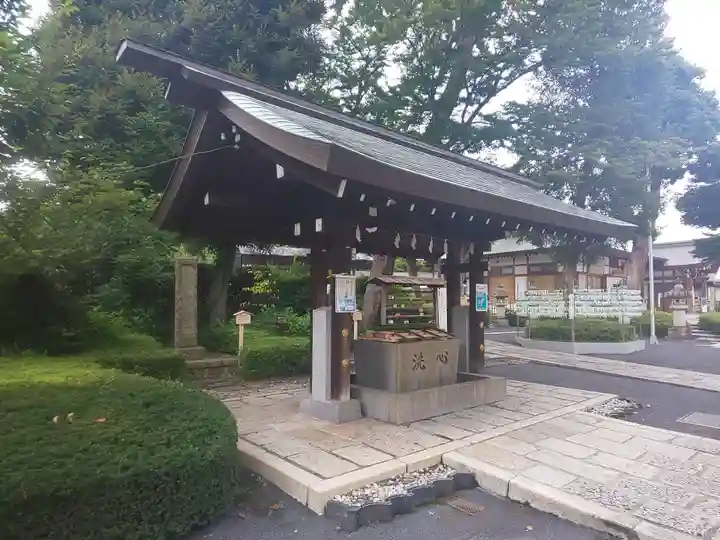 松陰神社の手水舎