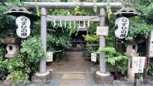 川越熊野神社の鳥居