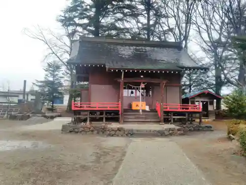 巨摩神社の本殿・本堂