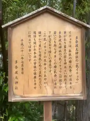 多奈波太神社の歴史