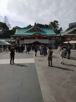 日枝神社の本殿・本堂