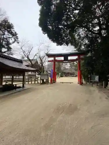 廣瀬大社の鳥居