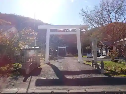 厚岸神社の鳥居