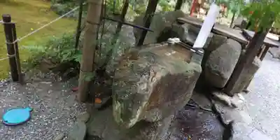 野宮神社の手水舎