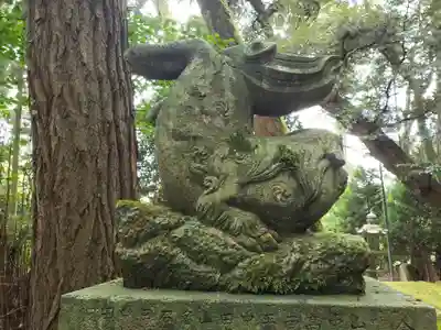 出雲神社の狛犬