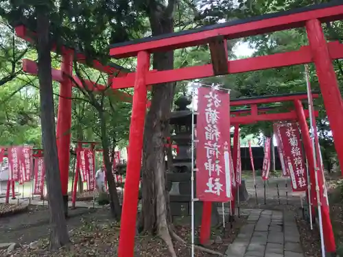 於菊稲荷神社の鳥居