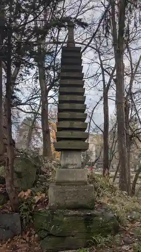 上川神社頓宮の塔