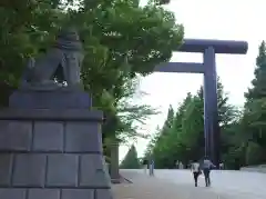 靖國神社の狛犬