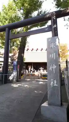 高円寺氷川神社の鳥居