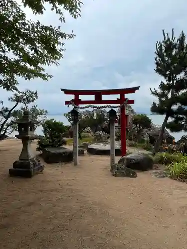 藤ヶ崎龍神社の鳥居