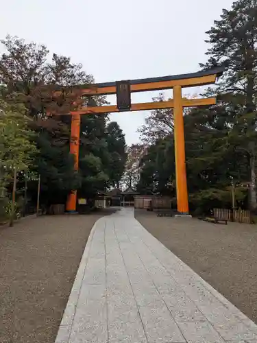 川越氷川神社の鳥居