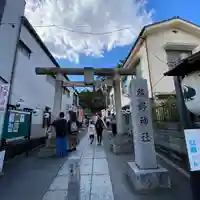 川越熊野神社の鳥居