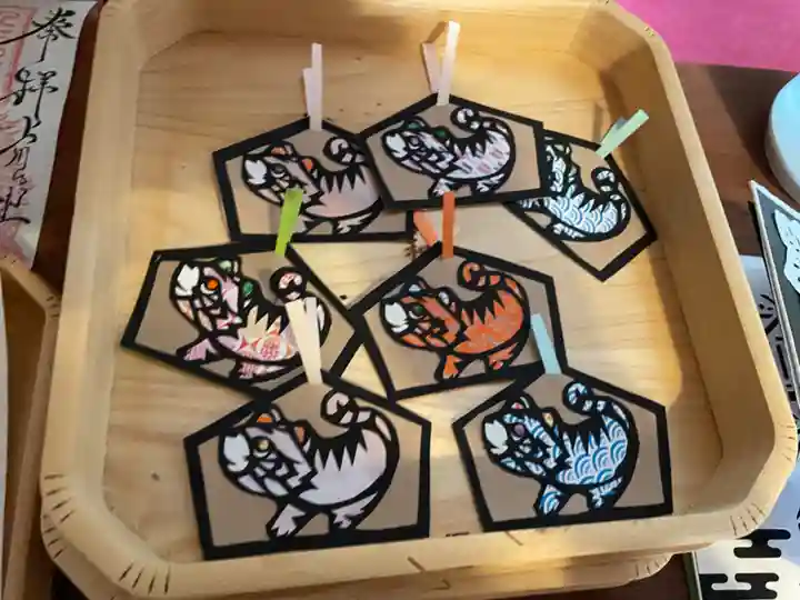 相馬妙見宮 大上川神社の授与品その他