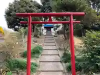 神社(名称不明)の鳥居