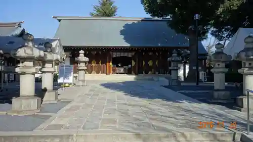 松陰神社の本殿・本堂