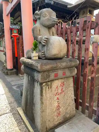 柳森神社の狛犬