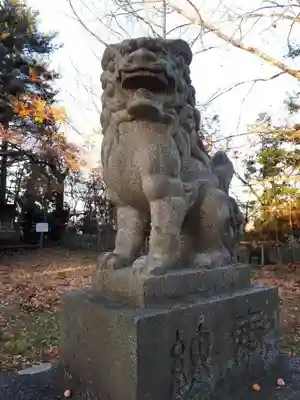 金ケ崎神社の狛犬