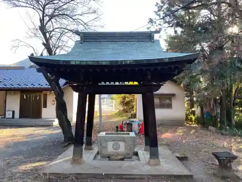 甲斐総社八幡神社の手水舎