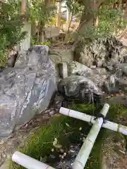 氣比神宮の手水